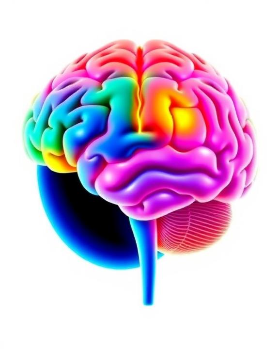 A stylized representation of a brain with highlighted sections, emphasizing the regions affected by traumatic brain injury.