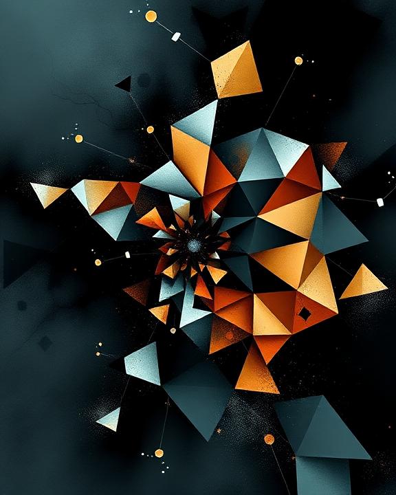 visual representation showcasing chaos and healing in trauma