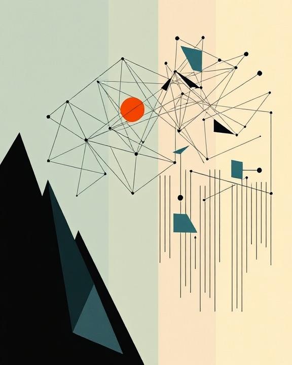 abstract representation of trauma and memory