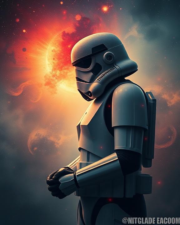 Stormtrooper in riflessione