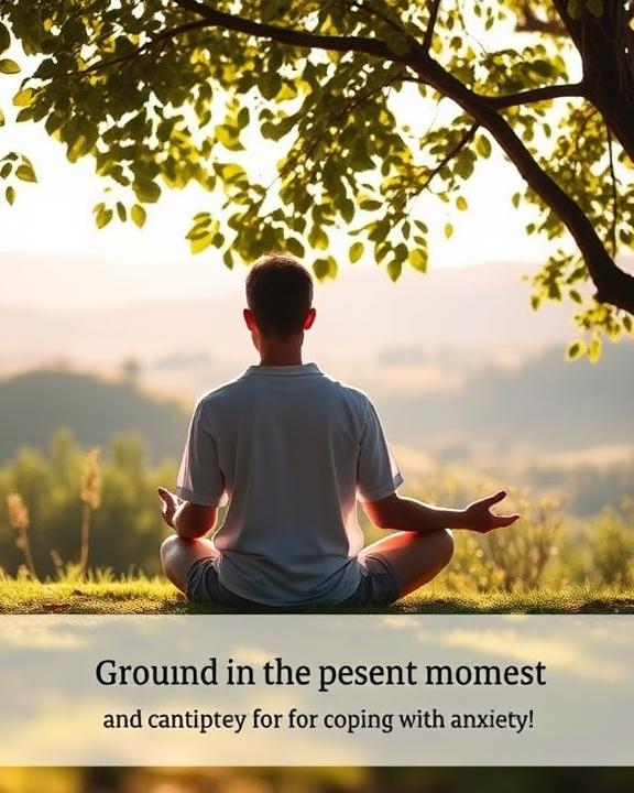 Persona che pratica mindfulness nella natura