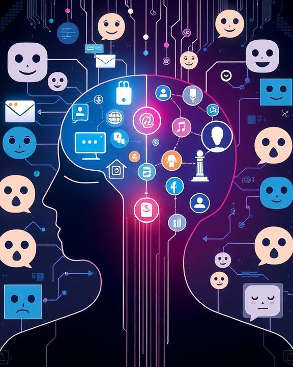 Rappresentazione di umanesimo digitale nella psicologia