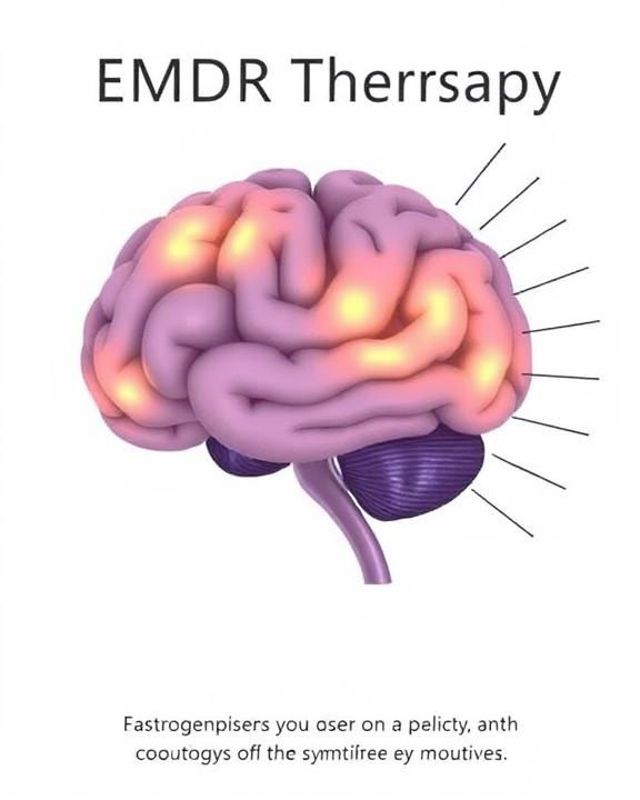 Visual representation of EMDR therapy process