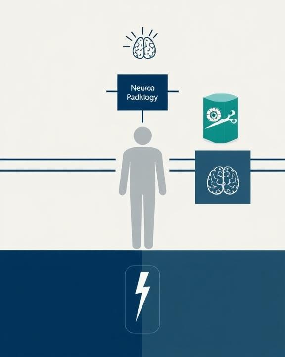 A conceptual graphic showing the integration of different medical specialties related to Neurosciences.