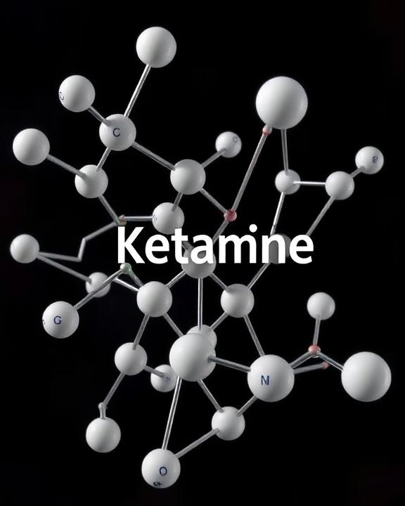 Ketamine chemical structure model