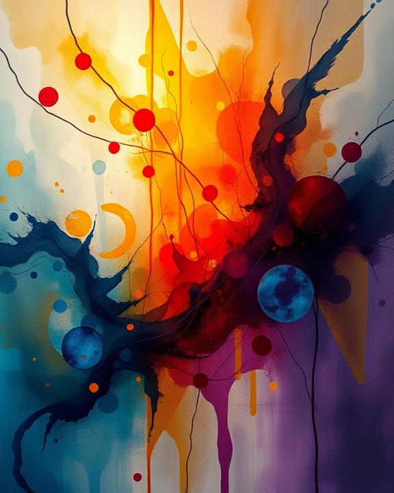 An abstract representation of the deep emotional connections between memories, emotions, and time.