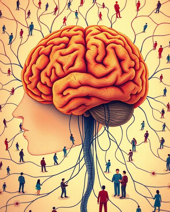 Brain as a mosaic of interactions