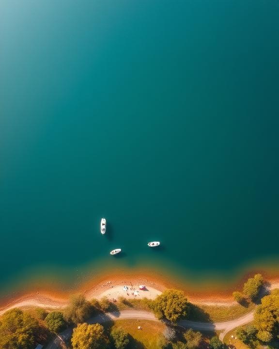 Lago dall'alto