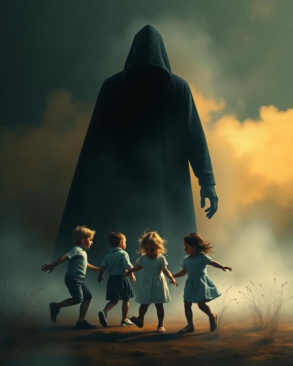 Surreal representation of childhood trauma and its impact on mental health