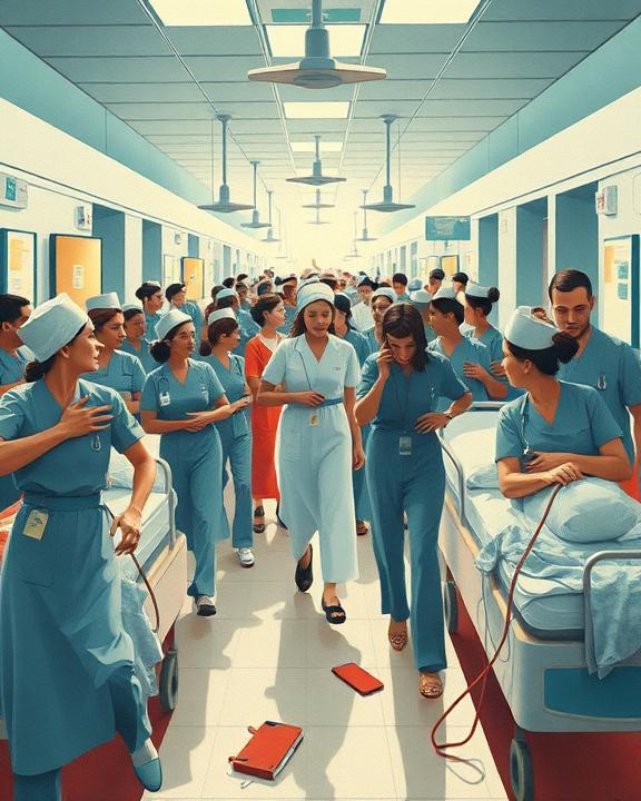 Illustration de la violence dans les services d’urgence