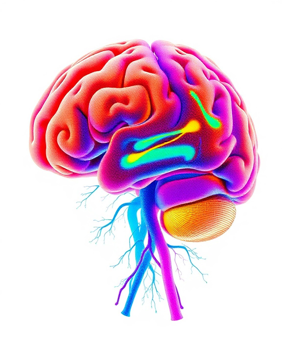Visualizzazione tridimensionale del cervello