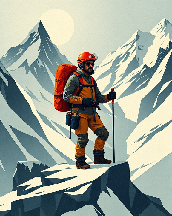 Un'immagine iconica e ispirata all'arte neoplastica e costruttivista