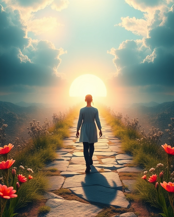 Rappresentazione della rinascita e del percorso di guarigione