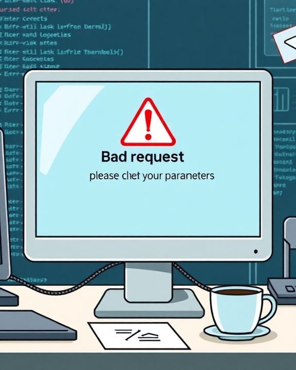 Bad request please check your parameters