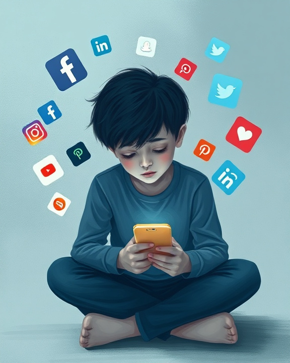 Social media and smartphone addiction