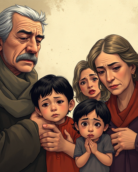 Illustrazione traumi generazionali