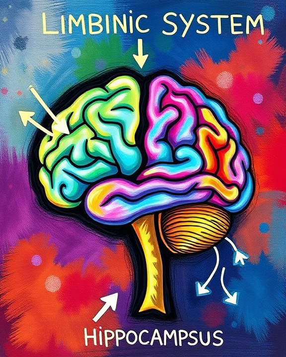 Illustrazione del sistema limbico